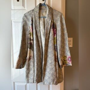 Jeanne Walton vintage wearable art jacket one size